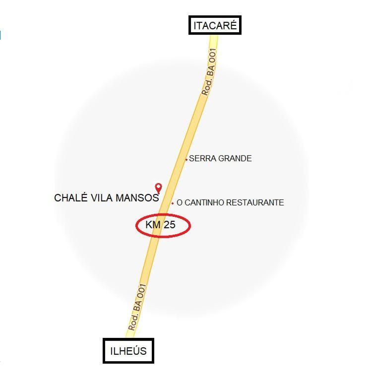 Chales Vila Mansos Ilhéus Eksteriør billede